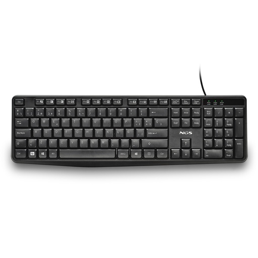 [NGS-KEYBOARD-0499] TECLADO USB NEGRO FUNKY V4