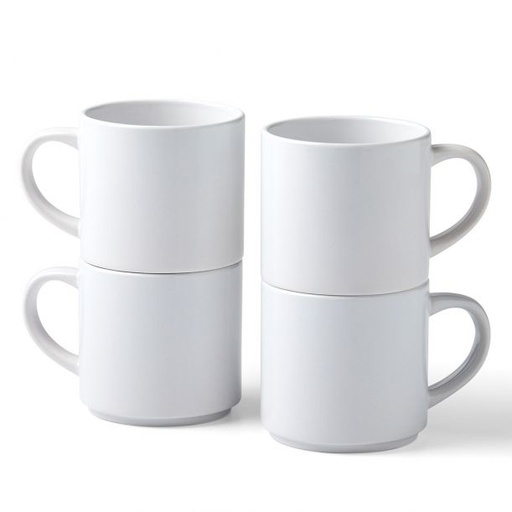 [2009392] Stackable tazón Blanco Universal 4 pieza(s)