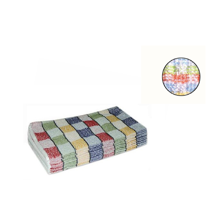 PAQ/12 BAYETA COCINA RIZO CUADROS 40X40