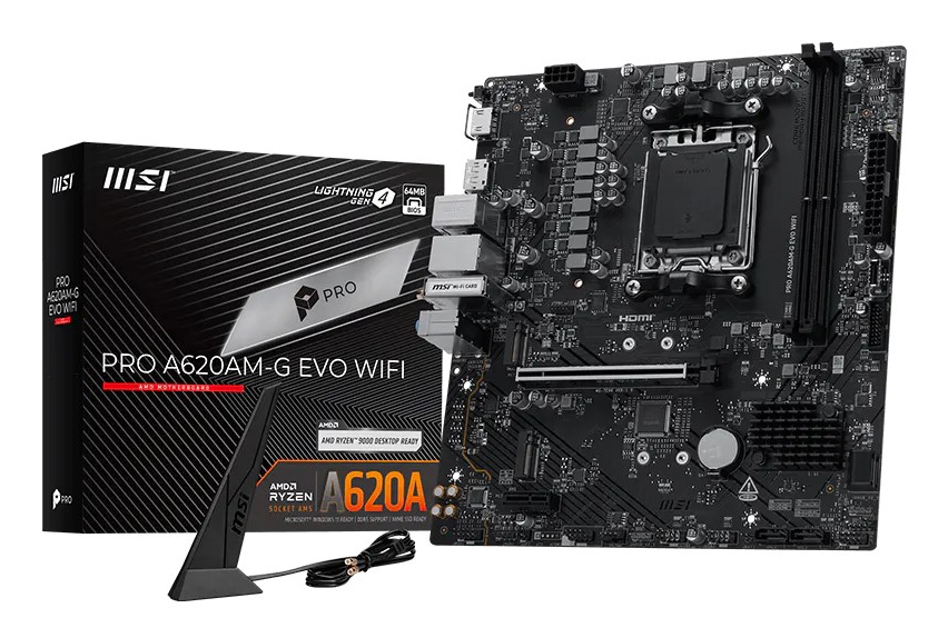 Pro A620AM-G EVO WIFI AMD A620A Zócalo AM5 micro ATX