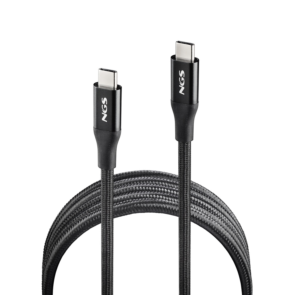 KNOT 240W-2 cable USB 2 m USB C Negro