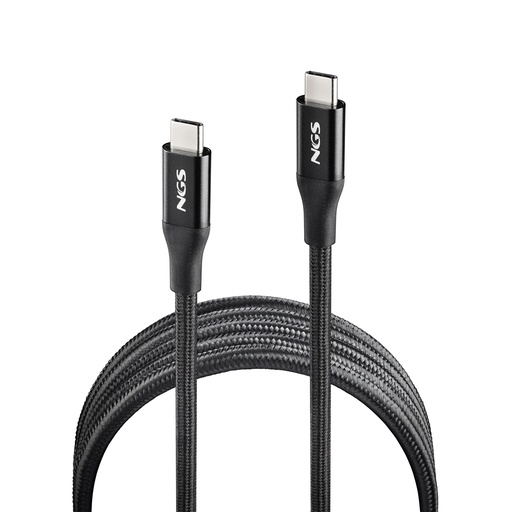 [NGS-ACCESORIOS-0300] KNOT 240W-2 cable USB 2 m USB C Negro
