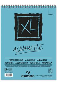 bloc acuarela Canson XL A4 30 hojas 300 gramos