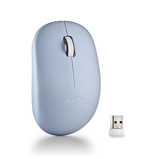 [NGS-MOUSE-1369] FOG PRO ratón Oficina Ambidextro RF inalámbrico Óptico 1000 DPI