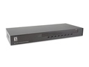 KVM-3208 interruptor KVM Montaje en rack Negro