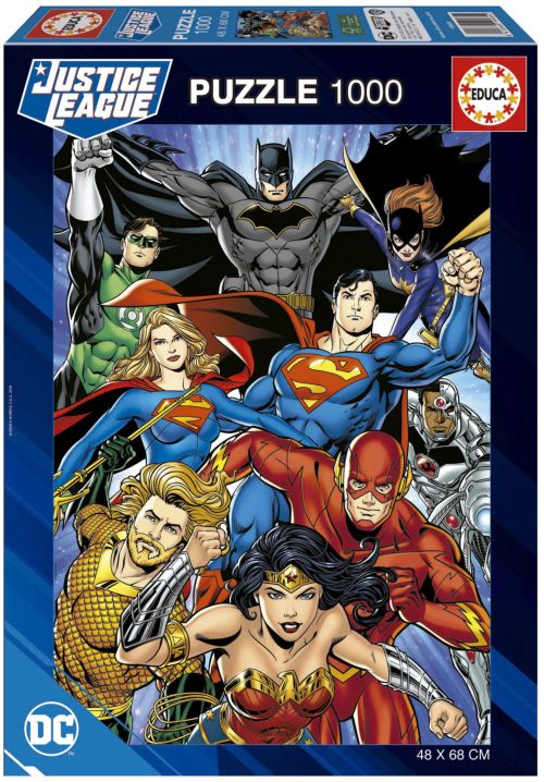 PUZZLE 1000 PIEZAS JUSTICE LEAGUE DC COMIC