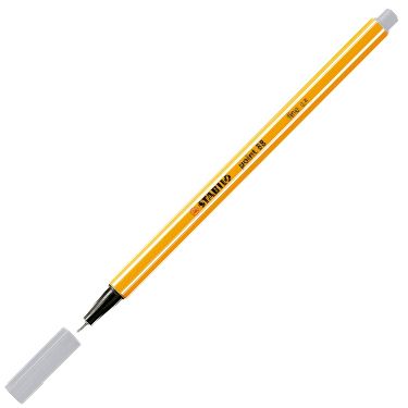 C/10 STABILO POINT 88 GRIS AZULADO Nº94 PUNTA FIBRA 0,4MM.