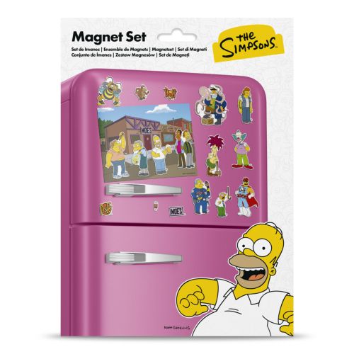 SET DE IMANES TROQUELADOS THE SIPSONS TABERNA MOE