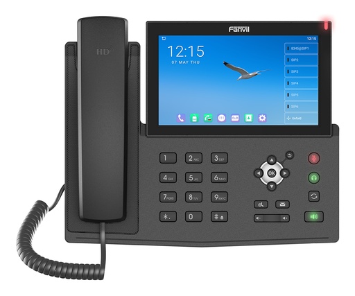 [X7A] X7A teléfono IP Negro 20 líneas LCD Wifi