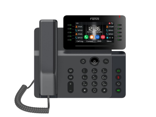 [V65] V65 teléfono IP Negro 20 líneas LCD Wifi