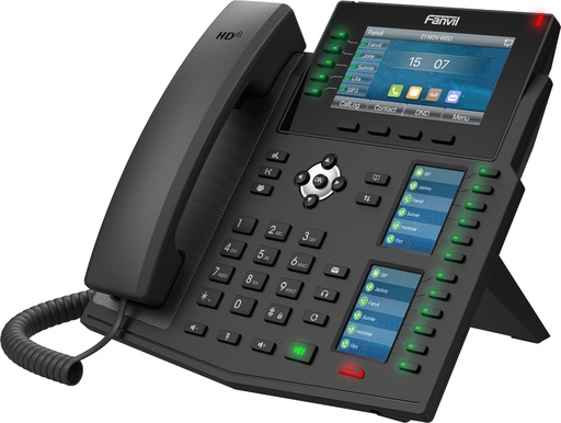 [X6U V2] X6U V2 teléfono IP Negro 20 líneas LCD Wifi