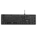 Teclado USB mecánico CK-MECHA-105T negro