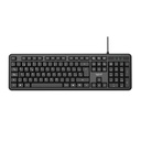 Teclado USB estándar CK-OFFICE-105T negro
