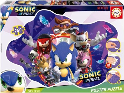 PUZZLE 250 PIEZAS SONIC PRIME POSTER