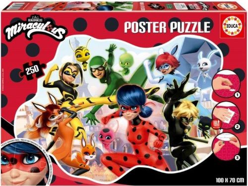PUZZLE 250 PIEZAS MIRACULOUS POSTER
