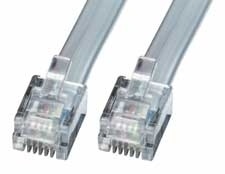 [34225] RJ-12 M/M 5.0m 5 m Gris