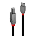 36941 cable USB USB 2.0 1 m USB C USB B Negro