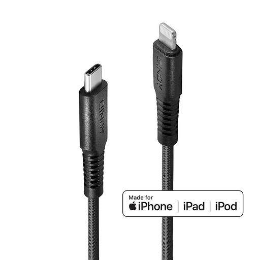 [31288] 31288 cable de conector Lightning 3 m Negro