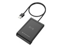BIAN11B lector de tarjeta inteligente Interior USB USB 2.0 Negro