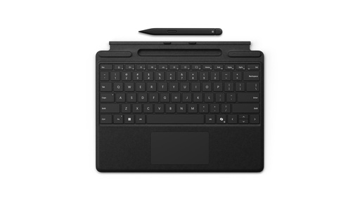 [8X8-00143] Surface Pro Keyboard with Slim Pen for Business QWERTY Inglés Microsoft Cover port Negro
