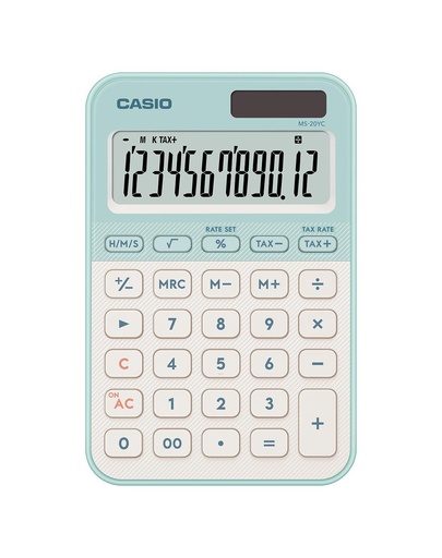 [MS-20YC-LG] MS-20YC calculadora Escritorio Calculadora básica Verde claro