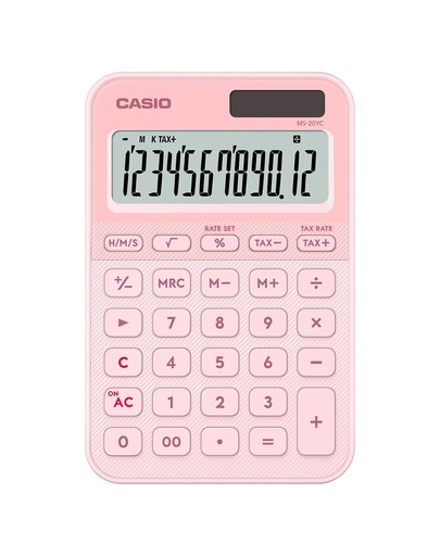 [MS-20YC-LP] MS-20YC calculadora Escritorio Calculadora básica Rosa claro