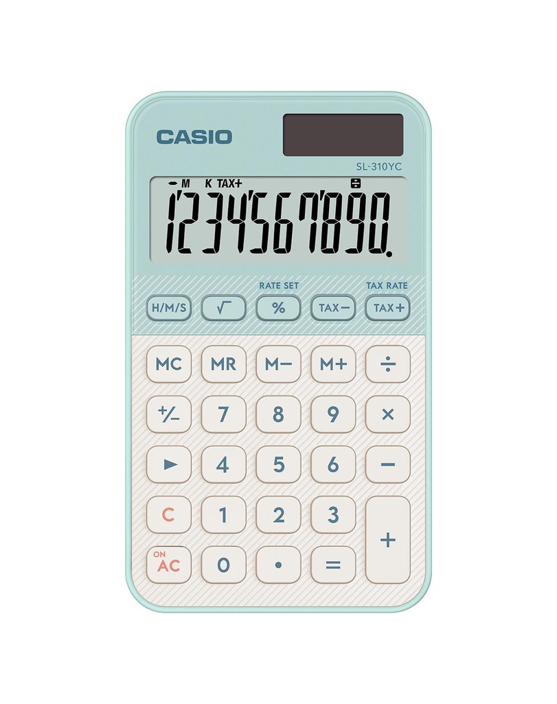 SL-310YC calculadora Bolsillo Calculadora básica Verde claro