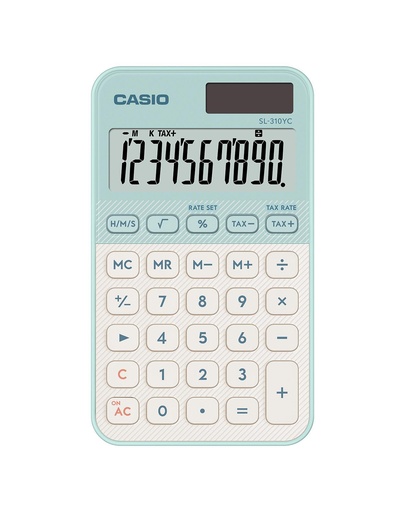 [SL-310YC-LG] SL-310YC calculadora Bolsillo Calculadora básica Verde claro