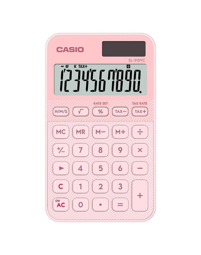 [SL-310YC-LP] SL-310YC calculadora Bolsillo Calculadora básica Rosa claro