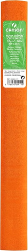 PAQ/10 ROLLO CONTINUO PAPEL CRESPON 50X250CM MANDARINA 32G