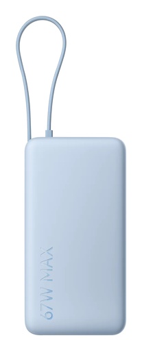 [BHR08O8GL] 67W Power Bank 20000 Ión de litio 20000 mAh Azul