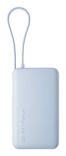 [BHR08NZGL] 67W Power Bank 10000 Ión de litio 10000 mAh Azul