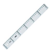 C/20 regla 30 cm. safta