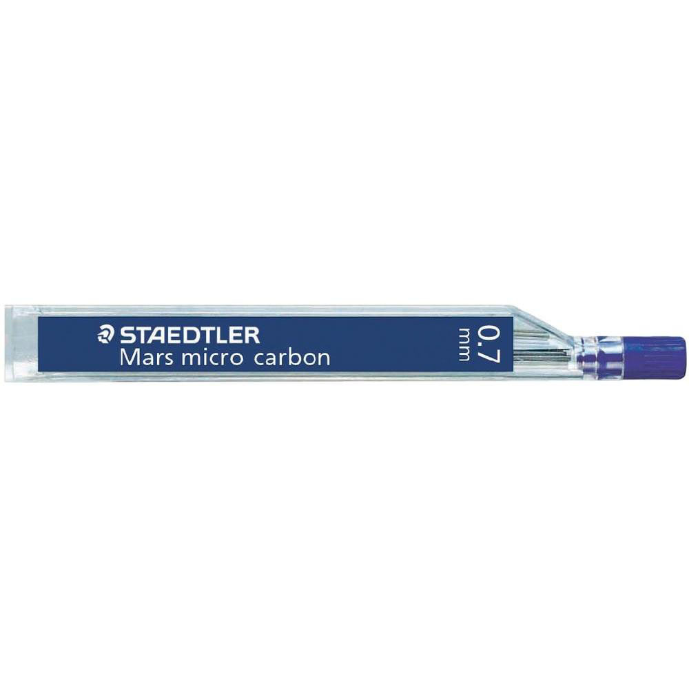 C/12 TUBOS MINAS 0,7MM 2B MARS MICRO CARBON STAEDTLER