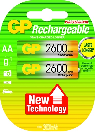 [120270AAHCBC2] AA Batería recargable Níquel-metal hidruro (NiMH)