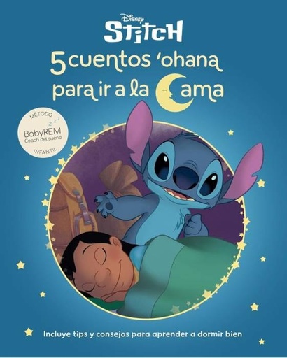 5 cuentos de Stitch para ir a la cama (Cuentos Disney)